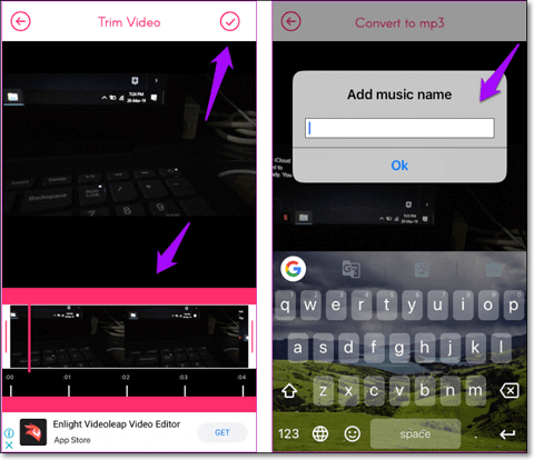 Extract audio from YouTube with Video to MP3 Cnverter