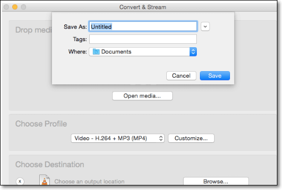 Extract audio from MKV with VLC