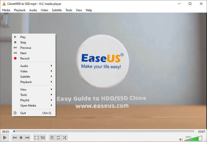 vlc media player per tagliare i video