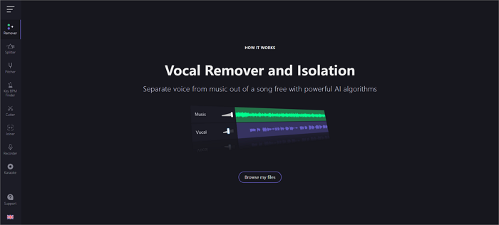 Vocal Remover und Isolation