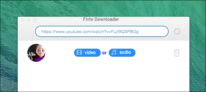 Scegli il formato di output