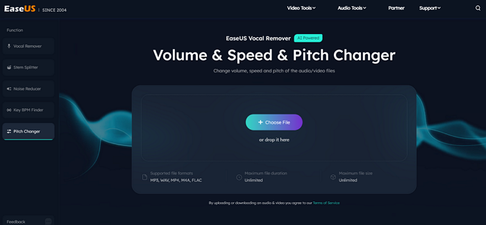 change pitch step 1