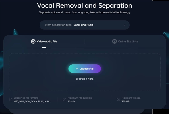 EaseUS Online Vocal Remover