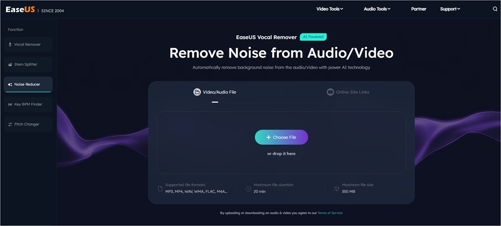 Find Noise Reducer