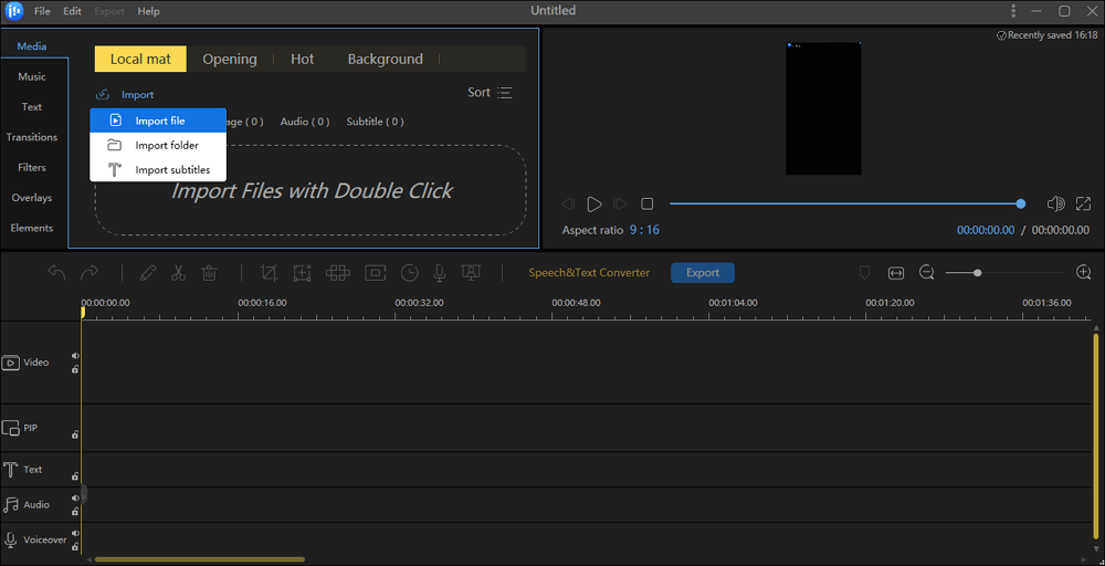 import file