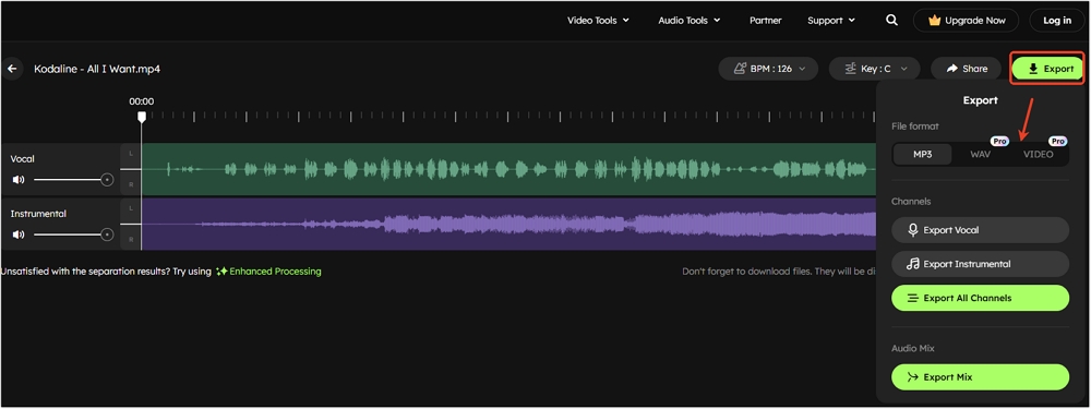 download vocal instrumental track