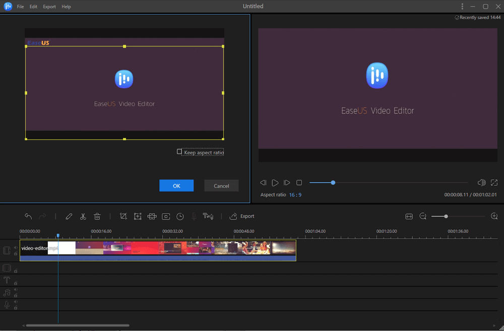 remove watermark from video by cropping