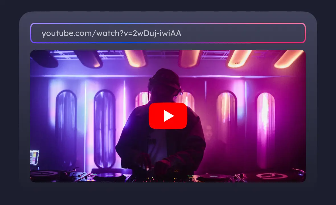 Copy YouTube video link