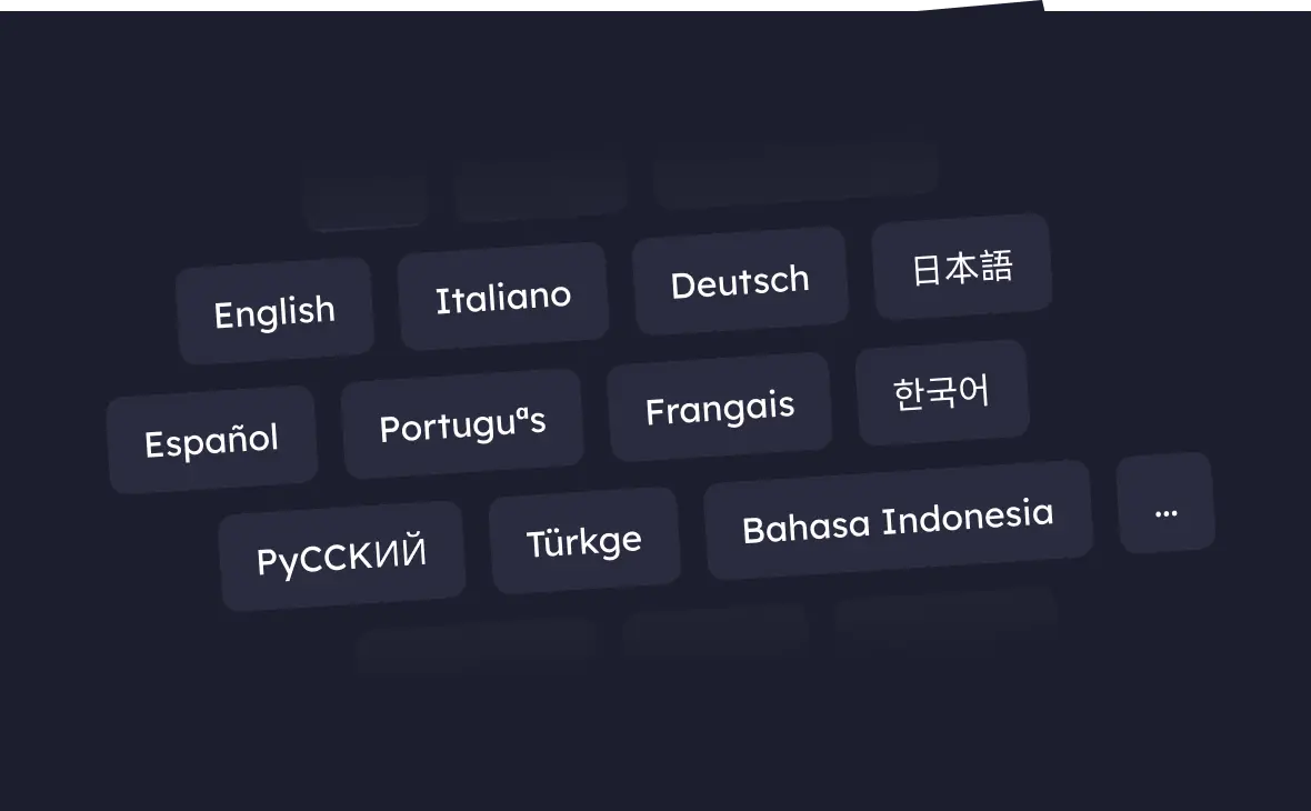Multilanguage Support