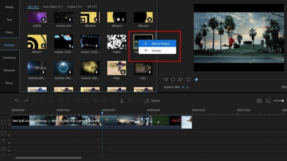 aggiungere al progetto