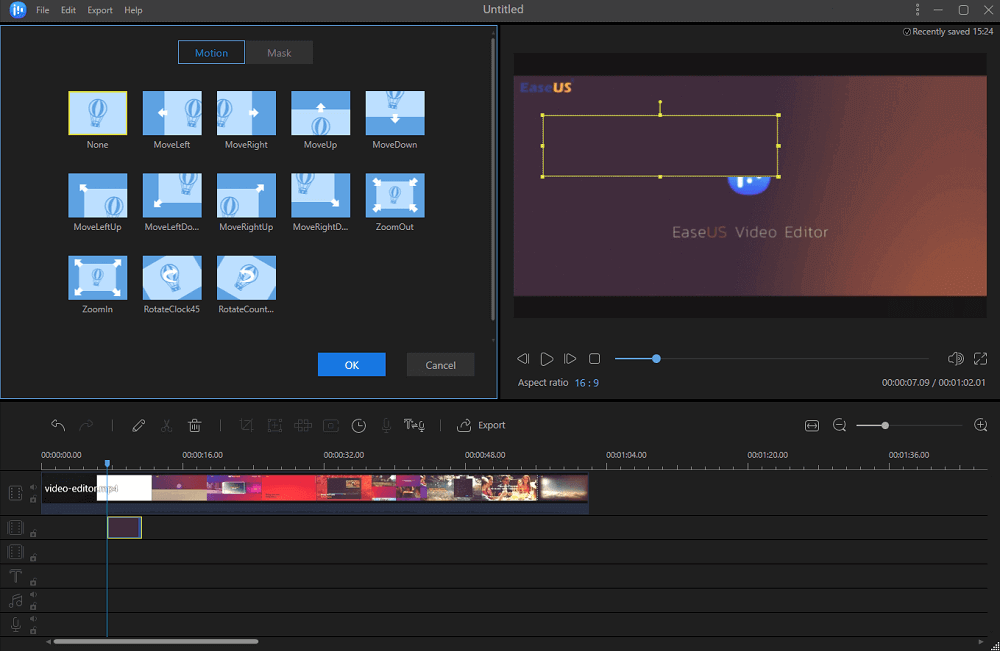 rimuovi la filigrana dal video sostituendo