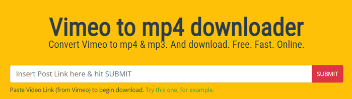 Vimeo動画をオンラインでMacにダウンロードする