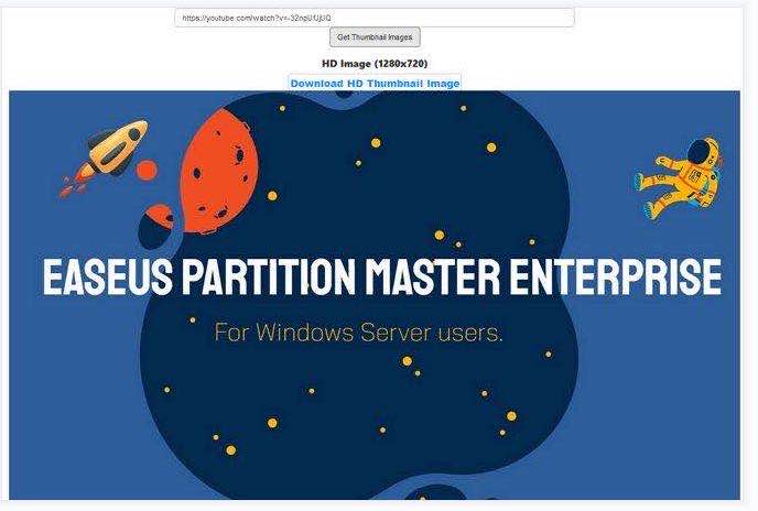 オンラインYouTubeサムネイルをダウンロード
