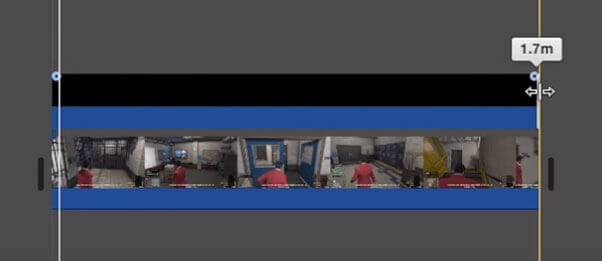 使用iMovie模糊臉部 - 步驟1