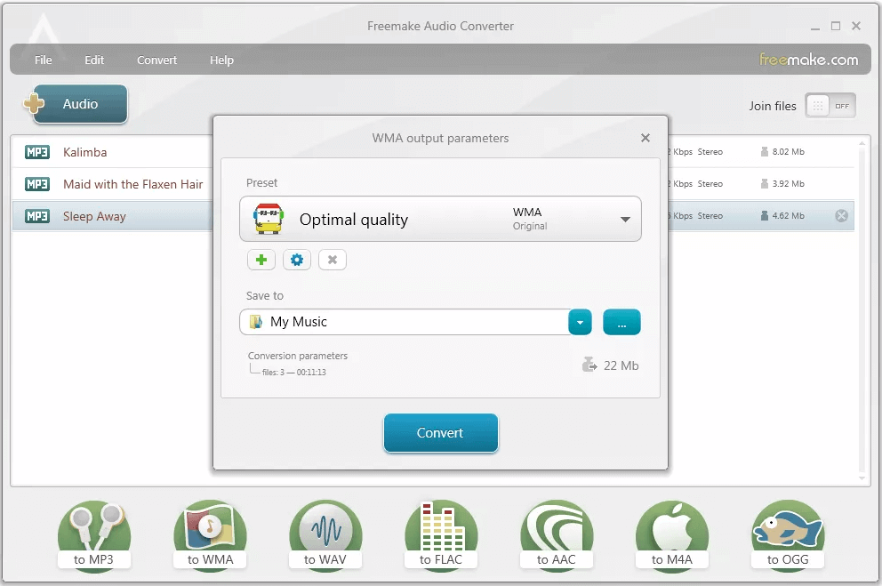Freemake Audio Converter - 最好的免費音訊轉檔軟體