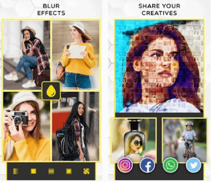mosaic photos effects — 分享圖片