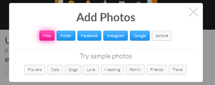 mosaically — 加入模板