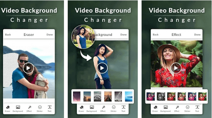Android系統中Video Background Changer