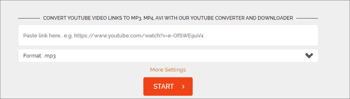 VideoMp3Conver轉Youtube影片為AVI — 步驟1