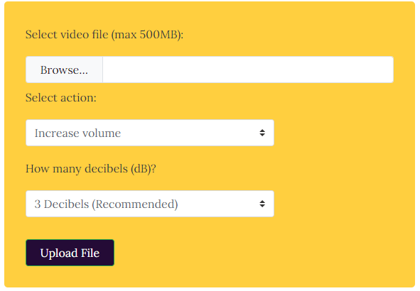 VideoLouder影片音量放大